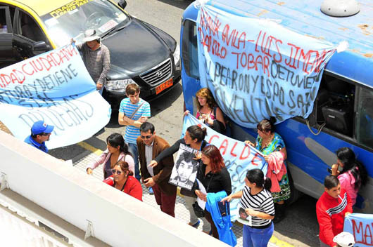 protestas en maho web