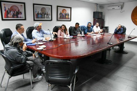 Alcalde Patricio Ferreira Rivera y concejales destacan avances en Comisión Plan Socavones